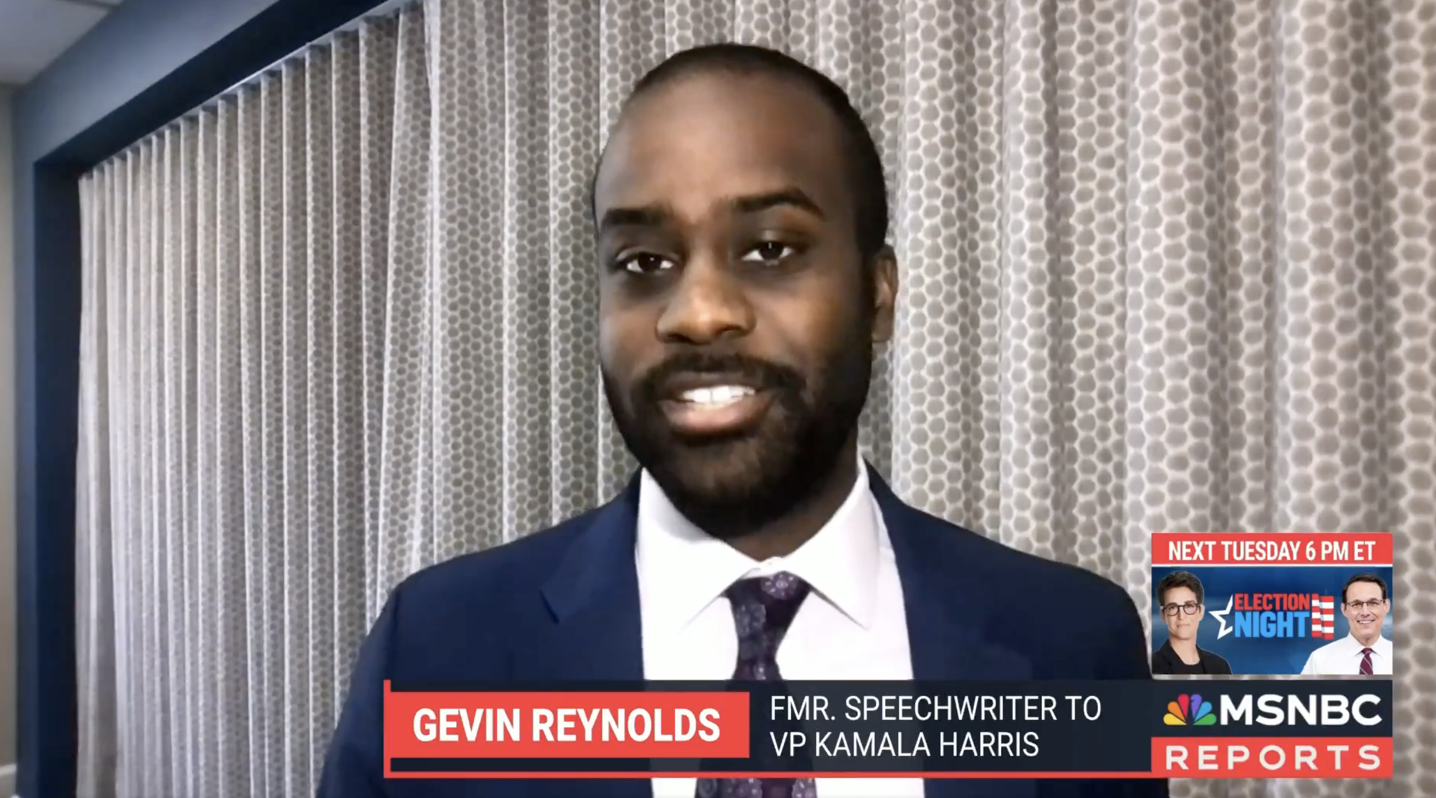 Gevin Reynolds on MSNBC Reports